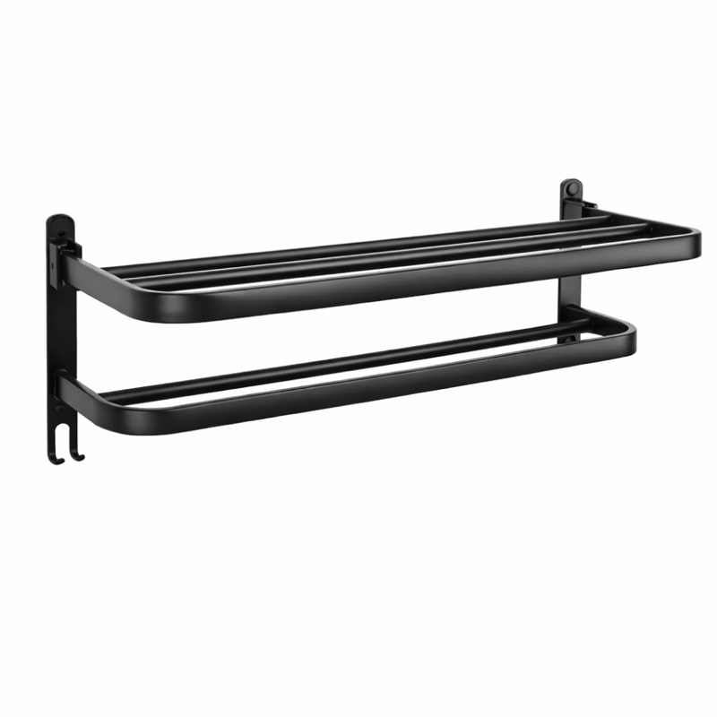 Toalheiro Duplo Parede 46cm